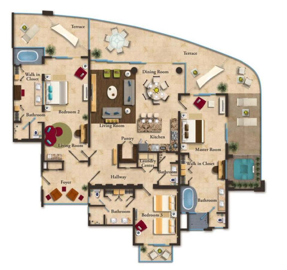 Three Bedroom Panorama Suite