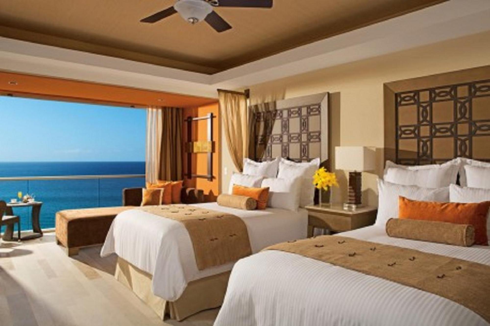Junior Suite Two Double Beds Ocean View